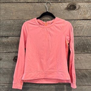 Lululemon Athletica Pink Fitted Sweatshirt